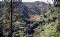 Tornos seen across one of the longer valleys